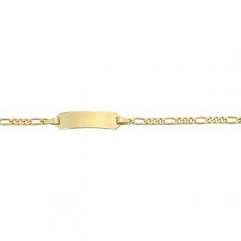 Damen Goldschmuck ADELIA'S Figaro Armband 14 cm in 333 Gold