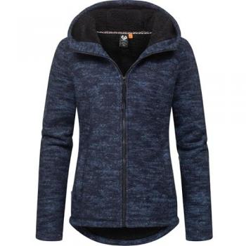 Damen Kapuzenstrickjacke Lyshka Melange von Ragwear in Größe M