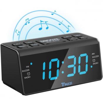 Tinzzi Sveglia Digitale con Timer Spegnimento