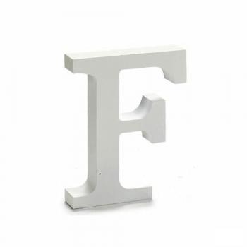 Pincello Letterine F Bianco 2x16x14,5 cm (24 unità)