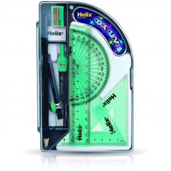 Helix Cool Curves Maths Set (Purple)
