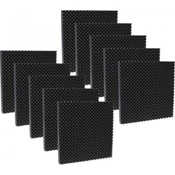 10‑Piece Toolbox Foam Insert Kit (Soundproof) – Black