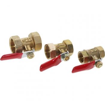 Adaptateur de robinet en laiton 1/8'' à 1/2''