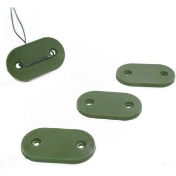 Conjunto de Grapas Bonerva PVC para Cañizo – 26 piezas verdes