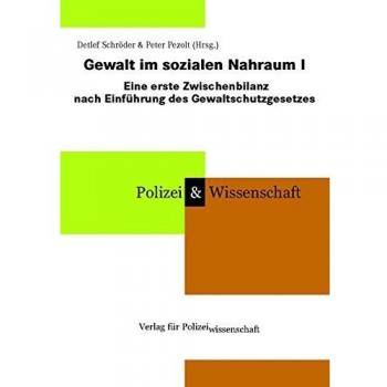 Gewalt im sozialen Nahraum I: Eine erste Zwischenbilanz nach Einführung des Gewaltschutzgesetzes