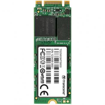 Transcend MTS600 256‑GB M.2 SATA III Flash Storage