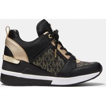 Zapatillas de mujer Michael Kors con cuña invisible y diseño negro