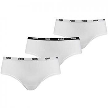 Slip Hipster Puma Donna Bianco (3 unità)