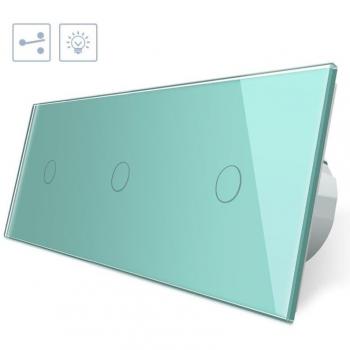 Switch Táctil Verde 3B – Sistema de Controle LEDBOX
