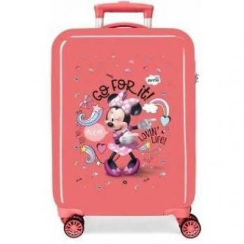 Maleta de cabina Disney Minnie Loving Life 38x55x20cm