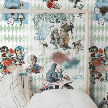 Carta da Parati Vegana Alice 250x200cm