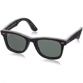 Ray-Ban Wayfarer Zonnebril RB2140 1162 Jeans Zwart