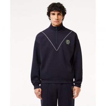 Sudadera Lacoste Half Zip azul marino
