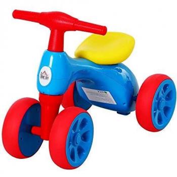 HOMCOM Toddler Balance Bike with Smooth Rubber Wheels