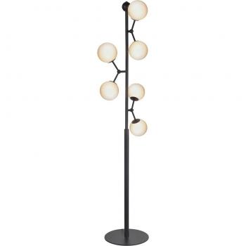 Halo Design No. 738878 Stehleuchte ATOM Schwarz Opal