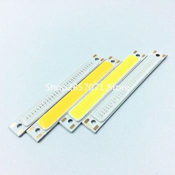 10pcs 60x8MM 3W Warm White Cold White Blue Red COB LED Lights