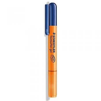Staedtler 264-4 Textsurfer Gel Dry Highlighter (10 Pack), 3mm, Chisel Tip, Wax Lead, Twist Mechanism, Orange