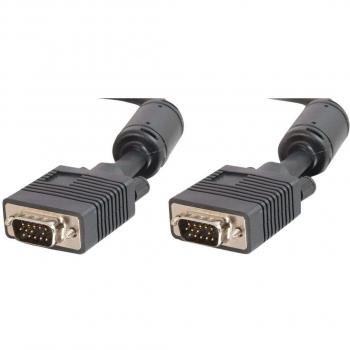 C2G HD15 VGA 0,5 m Kabel – UXGA‑Kompatibles Monitorkabel Pro‑Serie