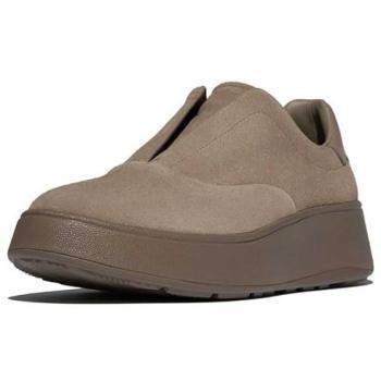 Mocasines FitFlop F-Mode en Color Taupe para Mujer