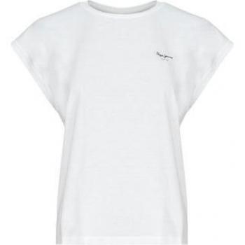 T-shirt Pepe Jeans BLOOM Blanc Femme