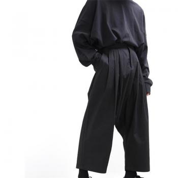 Pantalones Hombres Oscuro Casual