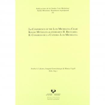 2nd Conference of the Luis Michelena Chair