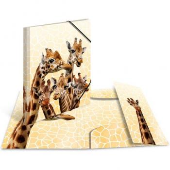 Carpeta esquinero A3 animales exóticos HERMA