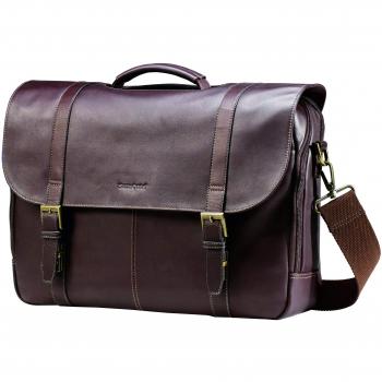 One‑Size Colombian Leather Messenger by Samsonite