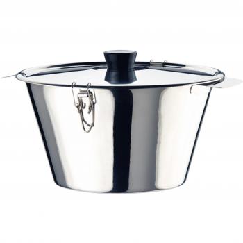 Flanero con tapa y asa de acero ILSA