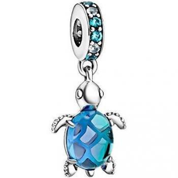 Charm Colgante Murano Tortuga Marina Multicolor