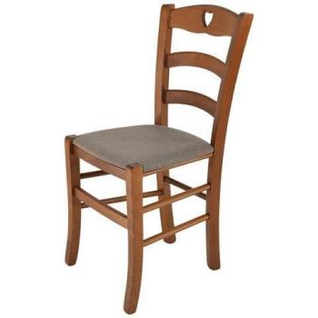 Chaise de salle à manger CUORE en bois de hêtre