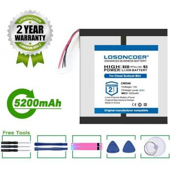 LOSONCOER NV30140146-2S Battery for ChuWi Surbook Mini & CWI540 Tablet PC