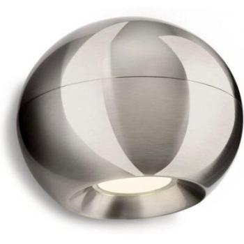 Philips Ledino LED-Wandlampe, Nickel