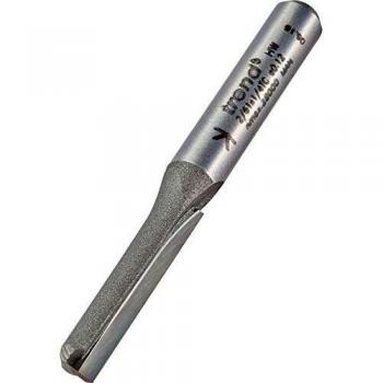 Trend Eccentric Single Flute Router Bit 6.3mm 25mm 1/4