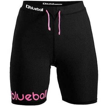 Blueball Sport Leggings Corti Compressione Nero/Rosa XL