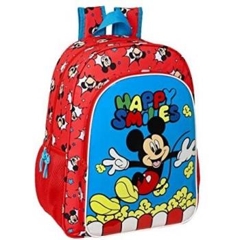 Mochila Mickey Mouse Happy Smiles 33x42x14 cm