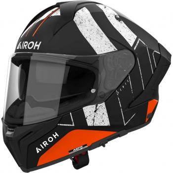 Airoh Matryx Scope Casco Moto Integrale Arancio Opaco Taglia L