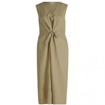 Cartoon Sommerkleid mit U-Boot-Ausschnitt
