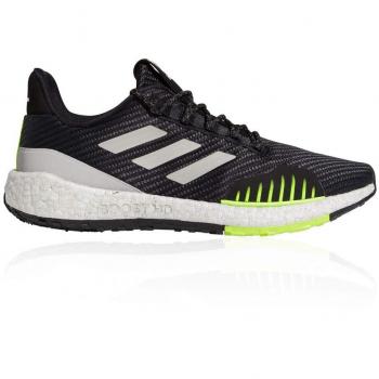 Adidas PulseBoost HD Winter-Sportschuhe Herren, Schwarz & Neongelb – UK 11.5, EU 46 ⅔, US 12