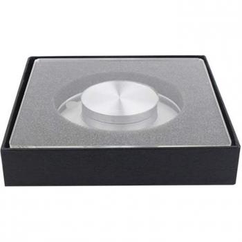 Metal Rotating Cake Stand with Non-Slip Feature and 6 Decorating Needles