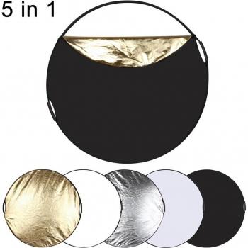 Disque Réflecteur PULUZ 5 en 1 Multicolore 23,6 pouces