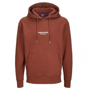 Jack&Jones Sweatshirt Vesterbro 12241687 Braun Relaxed Fit