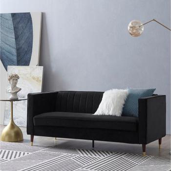 Thomas Velvet Sofa 3 Seater
