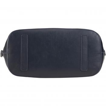 Borsa Donna DuDu in pelle navy con tracolla staccabile
