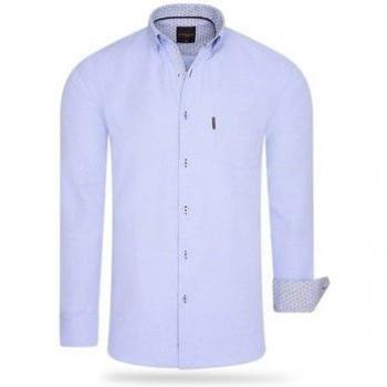 Cappuccino Italia Bluse Regular Fit in Babyblau