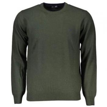 Harmont & Blaine Herrenpulli “Dachshund” – Crew-Neck, Grüne Farbe, M