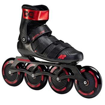 Pattini In Linea K2 Redline 110 Nero/Rosso