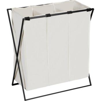 Panier à linge en tissu et métal