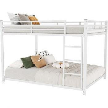 Kinder Doppelbett Metallrahmen 140 × 200 cm
