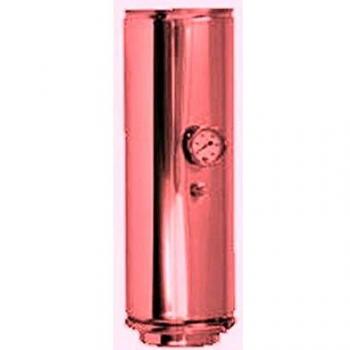 Canne à pièces cuivre isolées fumées combustion DN 350